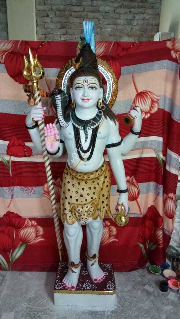 MARBLE SHIVA BIG STATUE